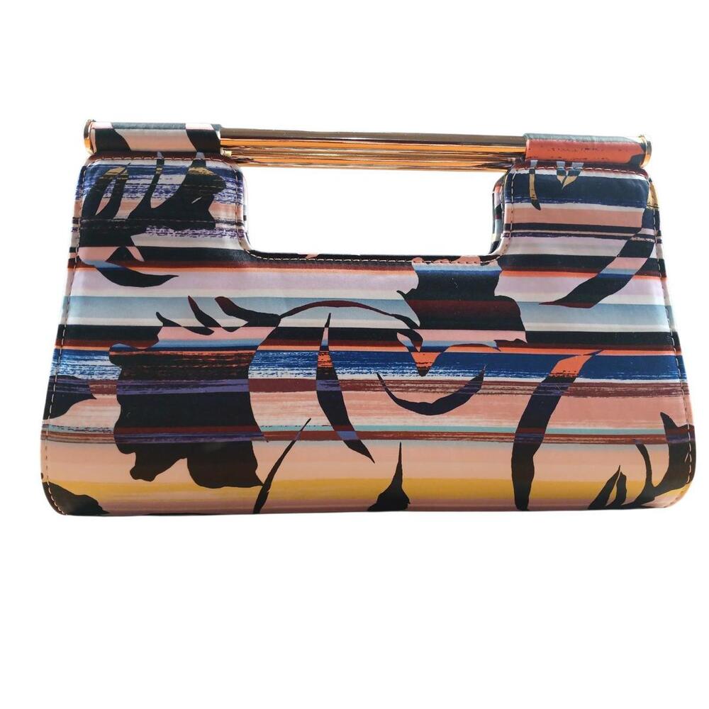 Call It Spring Gold Handles Clutch Evening bag